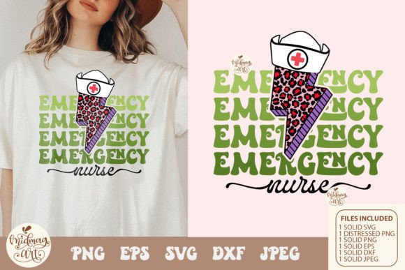 Emergency Nurse Png Svg: Graphics for T-Shirt Designs