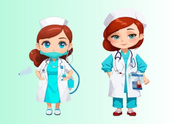 Medical Cartoon SVG: Graphics and Illustrations