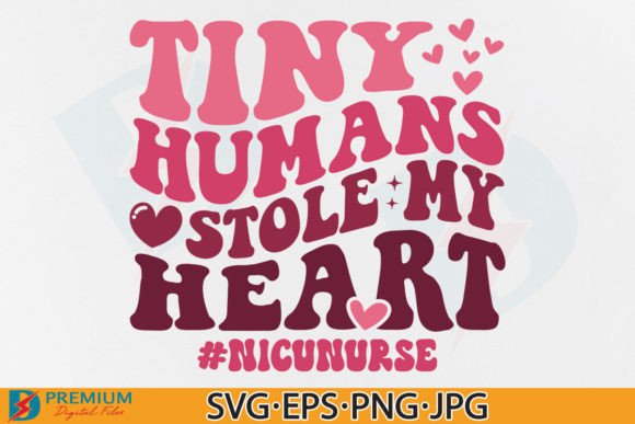 NICU Nurse Valentine Graphics for T-Shirt Designs