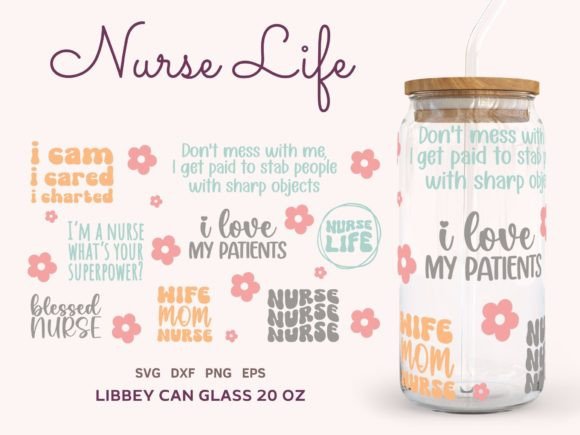 Nurse Life Quotes: Graphics & Illustrations