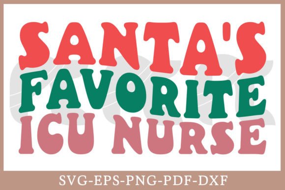 Retro ICU Nurse SVG for Graphics & T-Shirt Designs