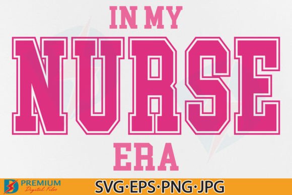 Reviewing In My Nurse Era SVG PNG for Embroidery