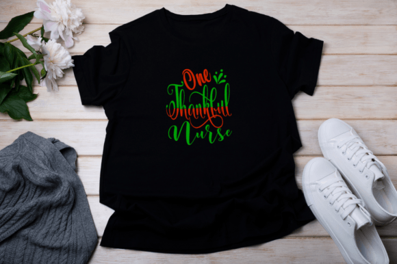 Reviewing One Thankful Nurse SVG for T-Shirt Designs